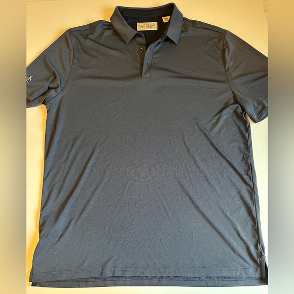 Original Penguin Blue Polo Classic Design Golf Performance Shirt - Picture 1 of 8